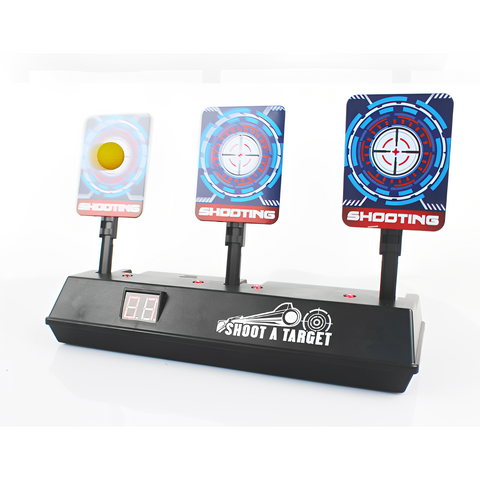 Electric shooting target for gel gun rifles Electric shooting target for gel gun rifles